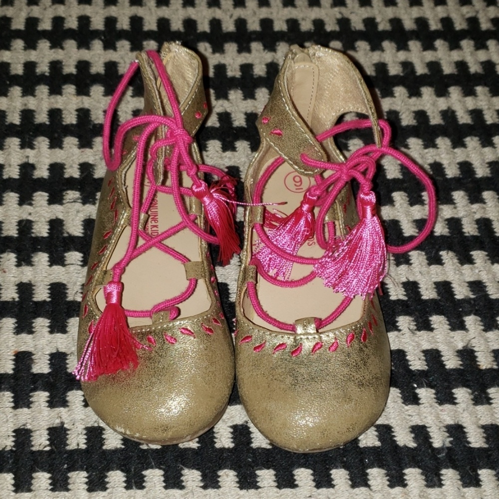 Lace up Ballerina Flats